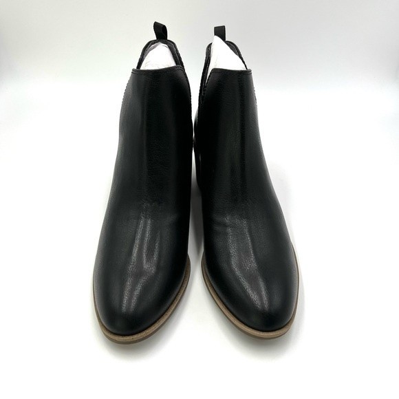 Dr. Scholl's Women's Teammate Black Vegan Leather Ankle Boots Booties 8 NEW - Picture 3 of 14